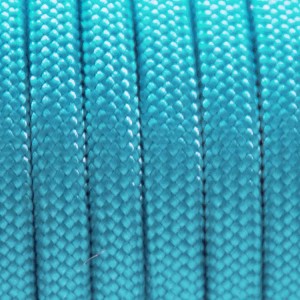 Neon turquoise Paracord 550 Typ 3 Ø 4mm (15m)